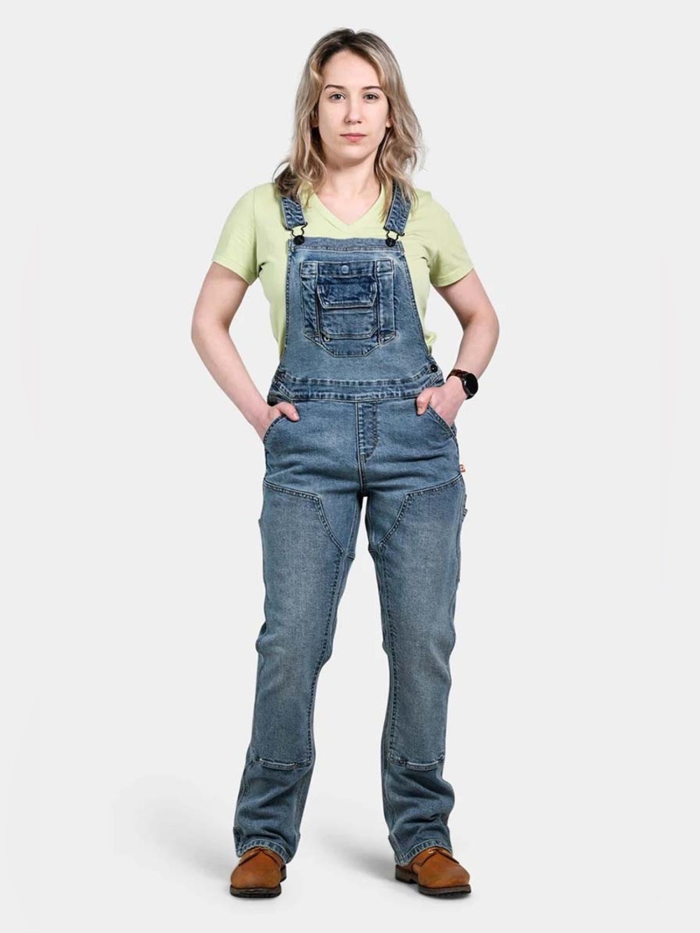 Dovetail Workwear Freshley Overall in Dark Indigo